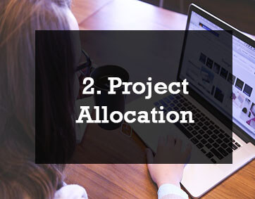 Project Allocation of Web Project